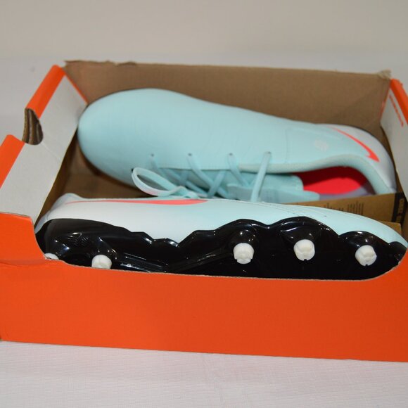 Nike JR Phantom GX II Academy FG/MG Mint/Atomic Red/Off Noir Size 5.5Y (New) - Picture 13 of 13